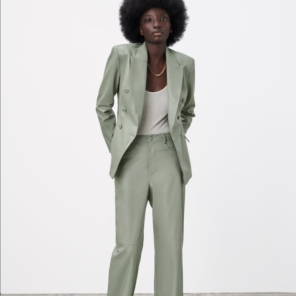 Faux Leather Pants ( NWT)